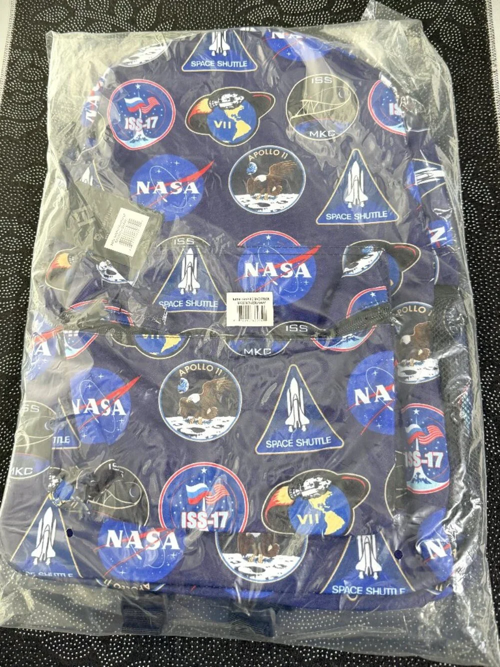 H3Sportgear NASA Kids Medium Logo Backpack